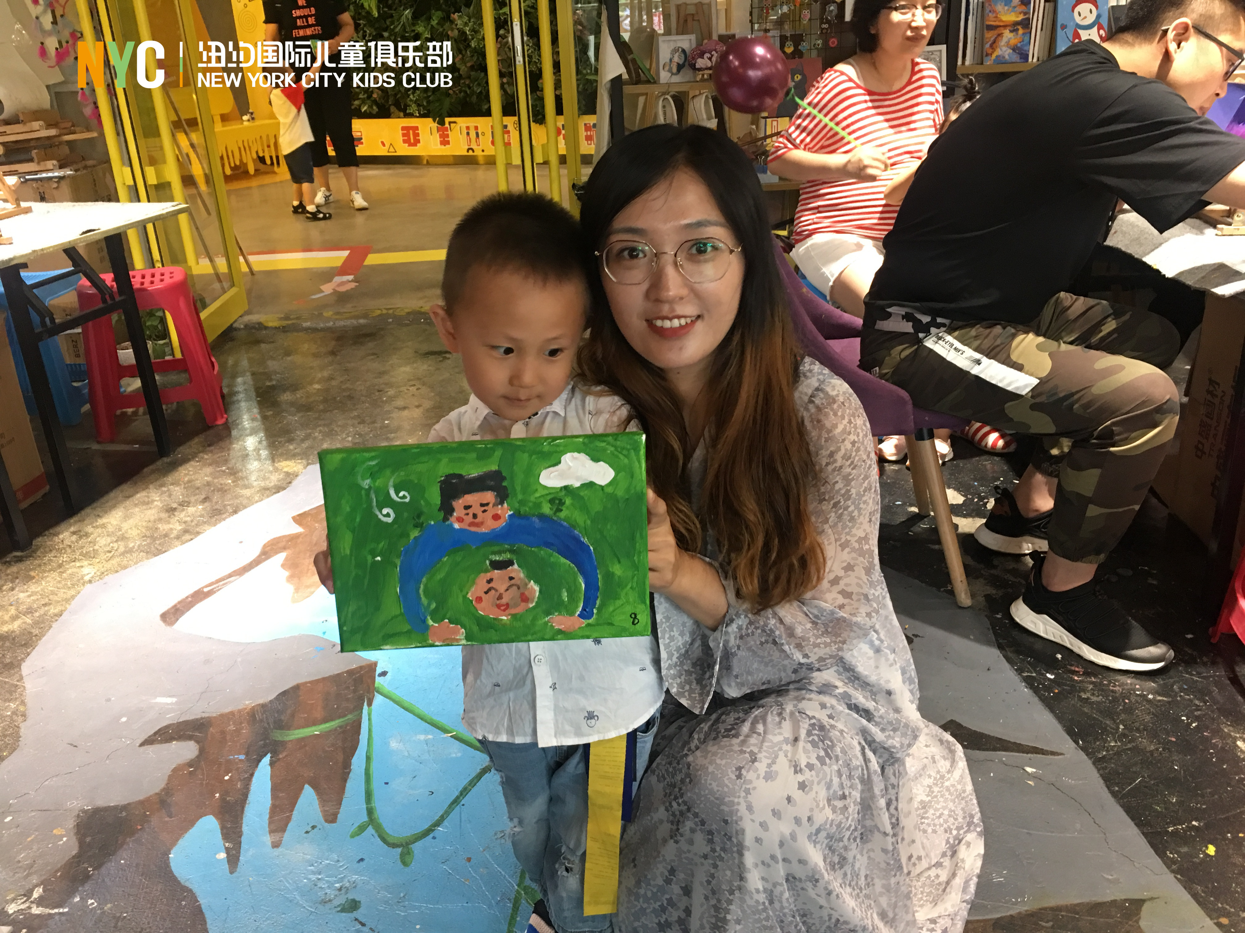 戶外體驗(yàn)課 我的爸爸油畫DIY活動(dòng)回顧